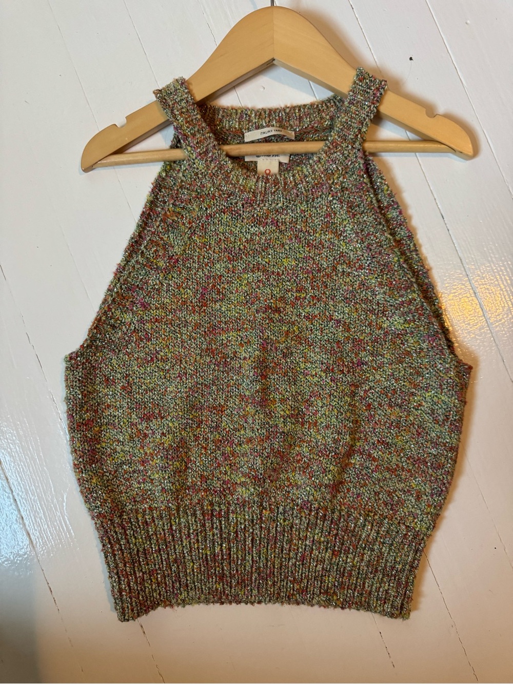 Bellerose Multicolor Speckled Super cute knit top